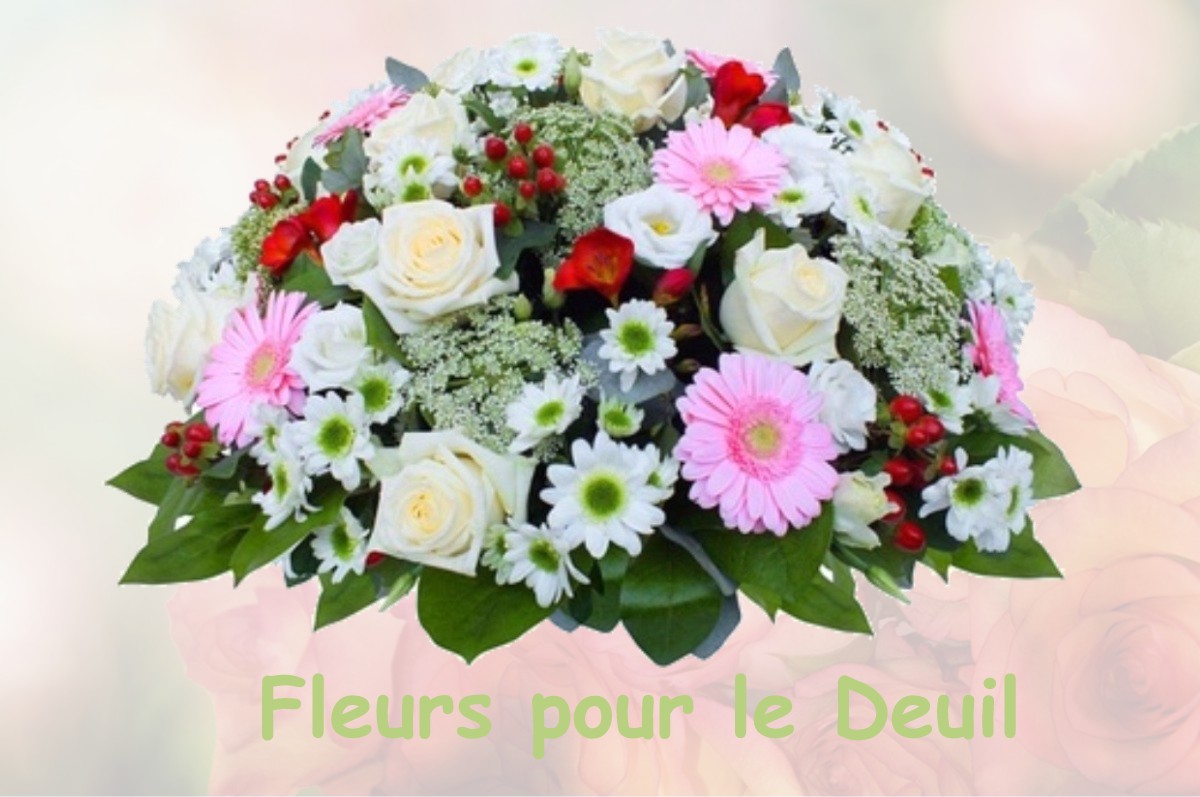 fleurs deuil FONTEVRAUD-L-ABBAYE