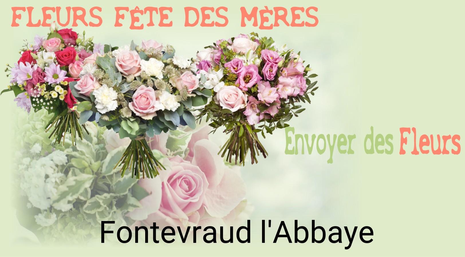 Bouquet de Fête des Mères livré à Fontevraud-l'Abbaye